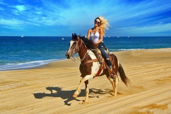 Horseback Riding On The Beach and ATV Combo Adventure at Cabo