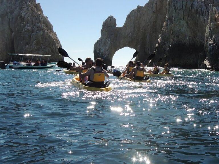 Los Cabos Arch and Playa del Amor Tour by Glass Bottom Kayak