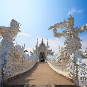 Chiang Rai Golden Triangle & White Temple Private Tour – Full Day. Unlock the mystical treasures of Chiang Rai on this unparalleled private tour. Journey to the fabled Golden Triangle, where three nations merge, bask in the radiant splendor of the iconic White Temple, and witness the power of nature at Mae Khajan Hot Spring.