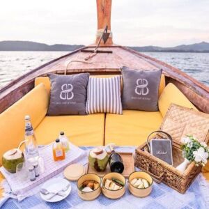 Private Krabi Luxury Longtail boat trip to 4 Islands