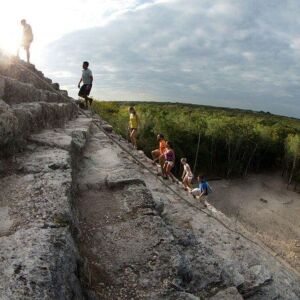 Maya Adventure from Playa del Carmen: Coba Ruins, Traditional Village and Cenote Swim