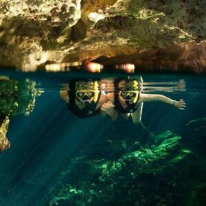 Playa del Carmen Jungle Tour: Tulum, Cenote Snorkeling and Ziplining