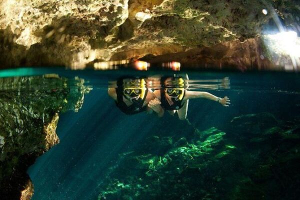 Playa del Carmen Jungle Tour: Tulum, Cenote Snorkeling and Ziplining
