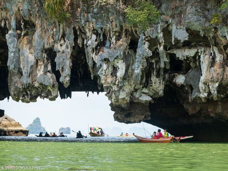 From Phuket: James Bond Island & Canoe Tour by Longtail Boat - Full Day. Escape the hustle and bustle of Phuket for a day of enchanting exploration! Dive into the remarkable landscapes, crystal-clear waters, and awe-inspiring cultural wonders that characterize our full-day tour to the iconic James Bond Island and beyond.