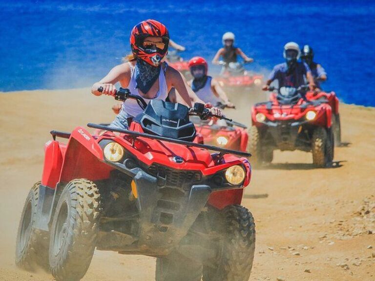 Horseback Riding On The Beach and ATV Combo Adventure at Cabo
