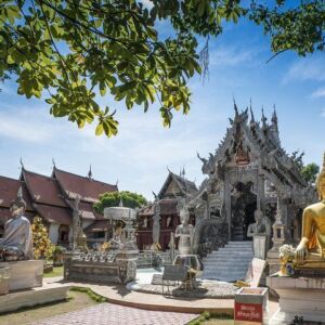 Chiang Mai City Tuk Tuk Tour - Half Day. Experience the vibrancy of Chiang Mai from the iconic seat of a tuk-tuk! This half-day tour offers a whirlwind journey around the ancient city, allowing you to dive deep into its historical, cultural, and architectural marvels – all while enjoying the thrilling ride of Thailand's most celebrated three-wheeled vehicle.