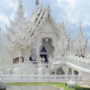 Chiang Rai day trip Private Tour. Amazing long day trip from Chiang Mai to Chiang Rai (the city of art and minorities). This tour will takes you to the unique White temple and Blue temple. Visit the hot springs between Chiang Mai and Chiang Rai, the Golden triangle where Thailand, Myanmar and Laos meet. Air conditioning car or vans service. English speaking guide will explain all about surroundings, rice paddy and all things to see on the trip to the Northern most provice of Thailand. Enjoy a delicious local lunch. Let's do it the highlights of the north!