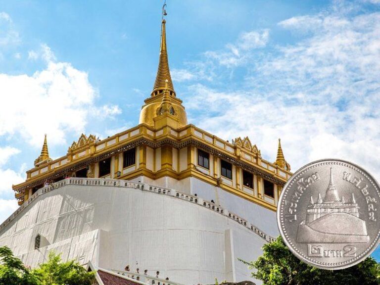 Bangkok Thai Baht Coin Monuments Tour: Wat Arun, Royal Palace And More – Full Day. Ever held a Thai Baht coin and wondered about the stories behind the iconic landmarks imprinted on them? This themed tour transports you from the minute details of coins to the real-life majesty of Bangkok's monumental landmarks. Witness the rich history and vibrant culture of Thailand as you delve into the tales etched on your pocket change.