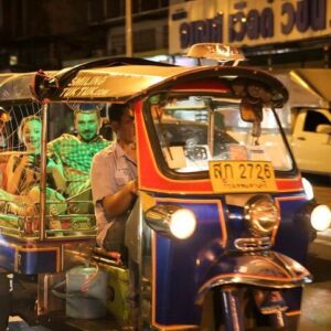 Bangkok Best Midnight Food Tour by Tuk Tuk.