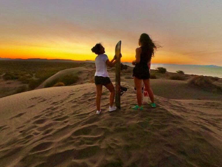 Sunset Sandboarding at La Paz Dunes Tour