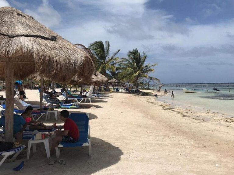 1 Day Costa Maya All Included Beach Break (transportation + Food + Drinks)