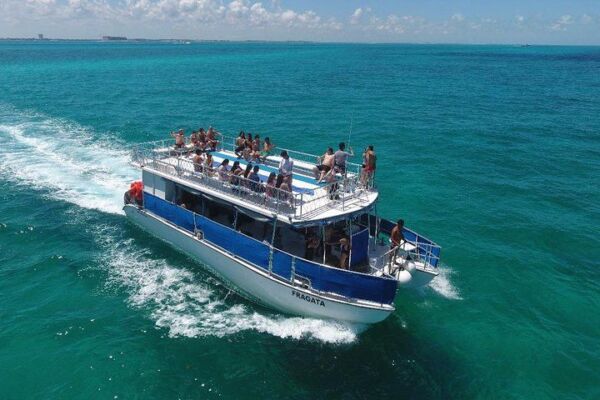Catamaran Sightseeing Tour to Isla Mujeres