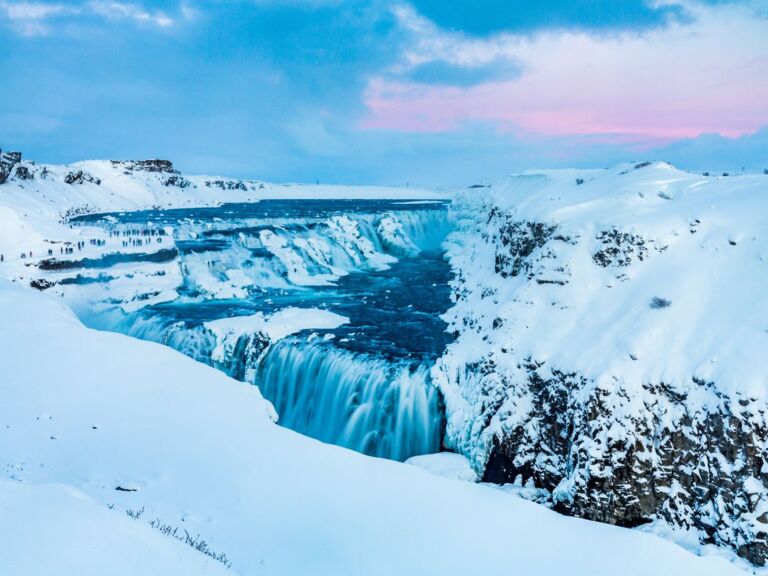 The Golden Circle Classic is our bestselling day tour! Follow in the footsteps of the Vikings as you walk down into the rift valley where the American and Eurasian continental plates are literally pulling apart at Þingvellir National Park, a UNESCO World Heritage Site and the birthplace of the oldest existing parliament.