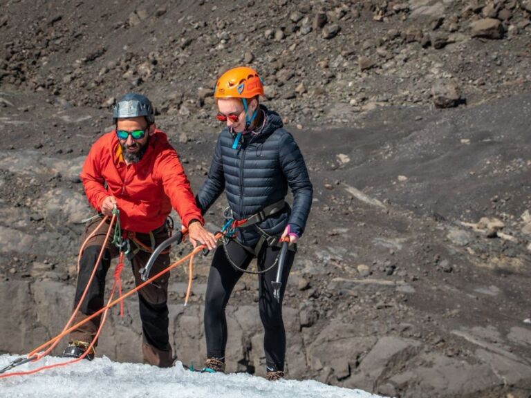 Glacier Hike And Ice-climbing | Semi Private Tour (max 3 prs.) - This tour is a perfect opportunity for you to hike and climb the magnificent Sólheimajökull glacier of Iceland!