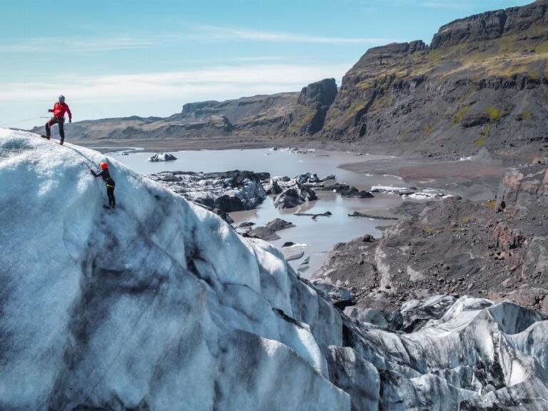 Glacier Hike And Ice-climbing | Semi Private Tour (max 3 prs.) - This tour is a perfect opportunity for you to hike and climb the magnificent Sólheimajökull glacier of Iceland!