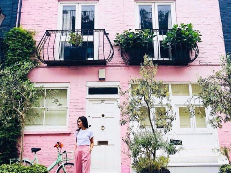 Instagrammable photos in Notting Hill