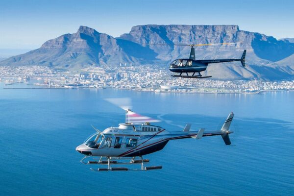 Private Helicopter Cape Point Tour With Lunch in the Winelands