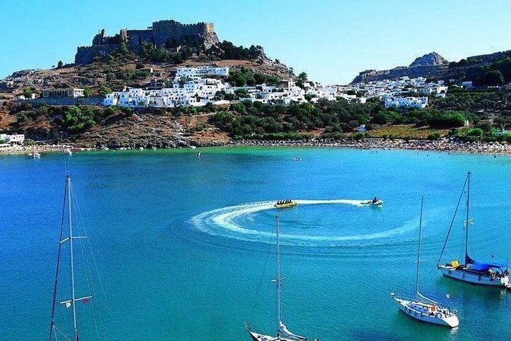 Private Day Sailtrip from Lindos or Kolymbia via famous beaches.