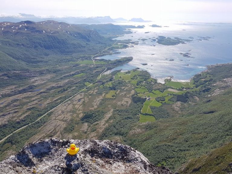 Hiking - Guided Summit Hike to Mt. Litltind in Bodø.