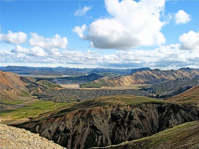 Landmannalaugar Pearl of the Highlands - Hiking & Bathing tour. Leaving from Reykjavík, this Landmannalaugar tour takes you up to the uninhabited interior highlands of Iceland to Landmannalaugar, often referred to as “The Pearl of the Central Highlands”.