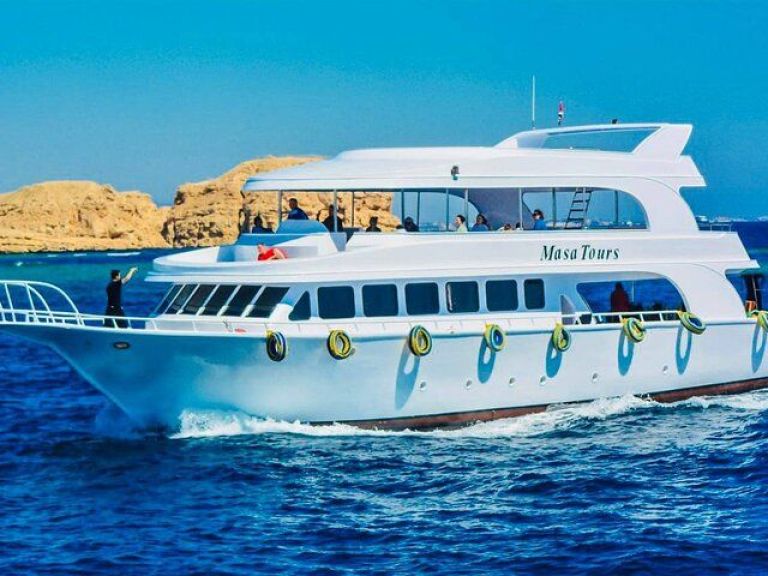 Snorkeling Day Trip to White Island And Ras Mohamed By VIP Boat Sharm El Sheikh.