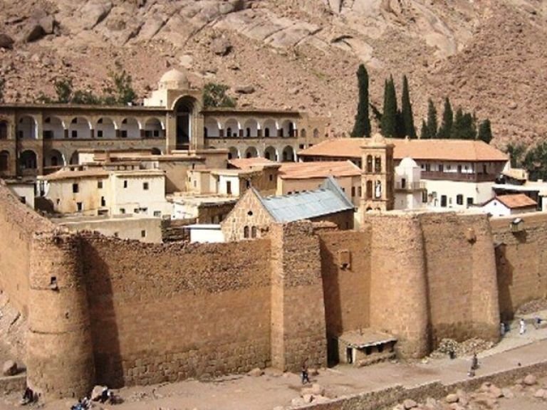 St. Catherine Monastery and Dahab full day tour from Sharm el Sheikh.