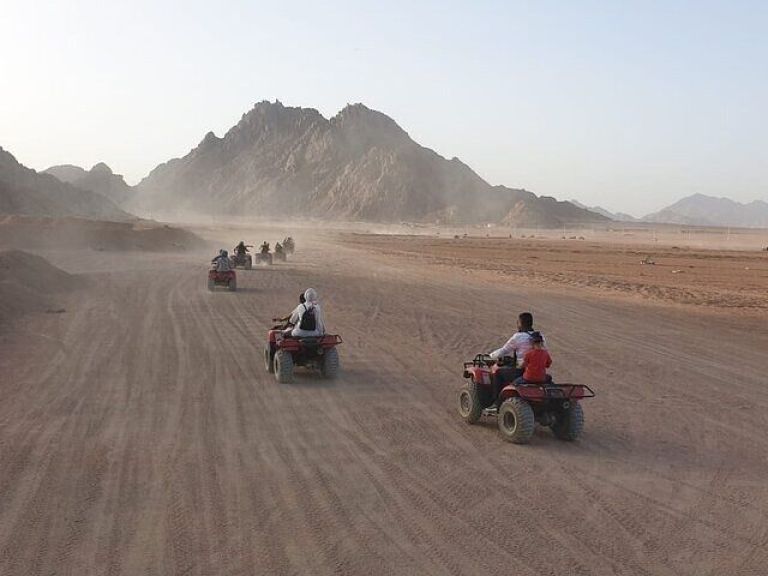 Super Safari Quad & Jeep & Camel Ride & BBQ Dinner & Bedouin village - Hurghada.