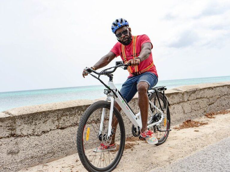 Half-Day Small-Group E-Bike Guided Tour in Antigua.