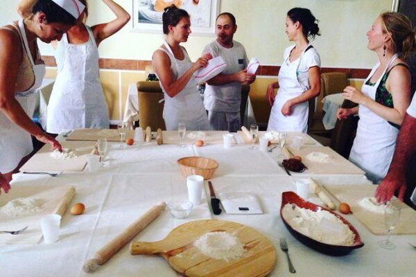 Pasta Class – Fettuccine & Maltagliati Making in Rome