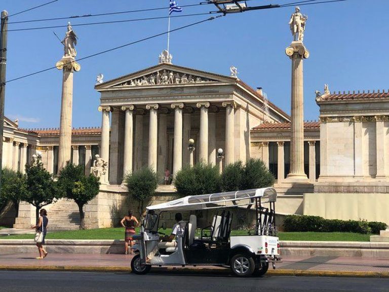 Athens Complete Tour on E-Tuk Tuk (3 hours).