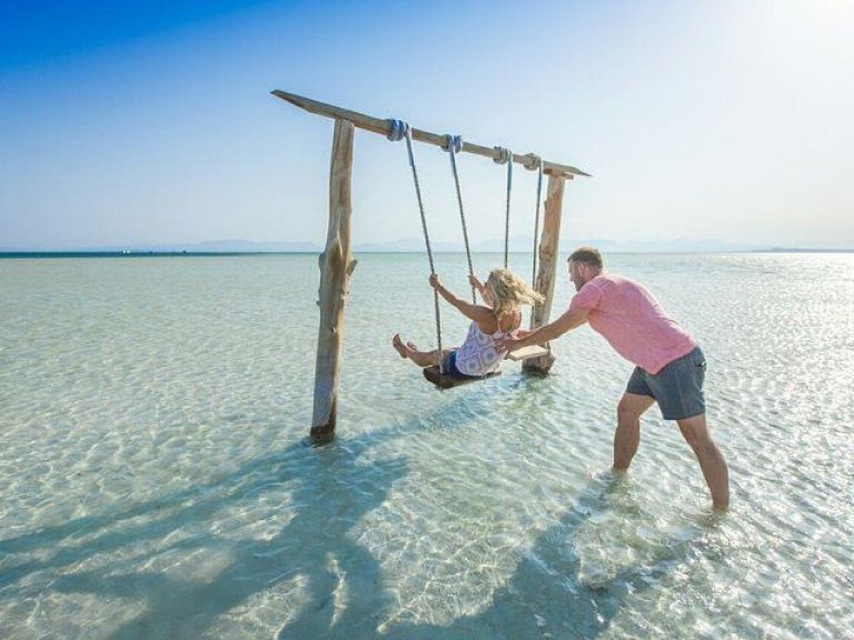 Orange Bay Island VIP Full Day Snorkeling Sea Trip and Water Sports - Hurghada.