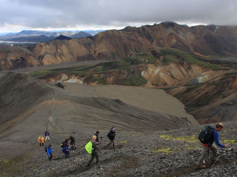 Landmannalaugar Pearl of the Highlands - Hiking & Bathing tour. Leaving from Reykjavík, this Landmannalaugar tour takes you up to the uninhabited interior highlands of Iceland to Landmannalaugar, often referred to as “The Pearl of the Central Highlands”.