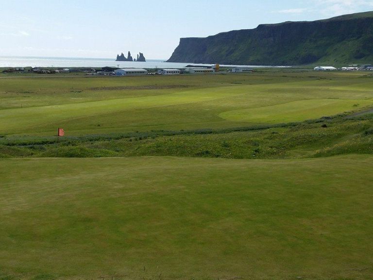 3 Day Golf tour Vestmannaeyjar. Seljalandsfoss will be the first stop of the day. You will have the opportunity to walk behind if and get so great pictures. From there we continue along the magnificent Eyjaföll while get glimpses of the glacier Eyjafjallajökull.