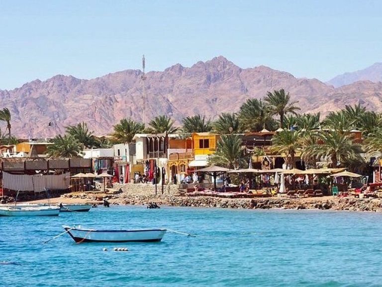 Blue Hole and Canyon Dahab and Camel Ride by Bus From Sharm El Sheikh.
