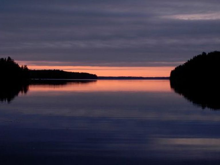 Canoeing trip to Vatiajärvi Lake.