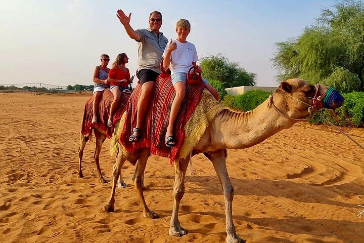 Camel Ride Safari in Red Dunes.