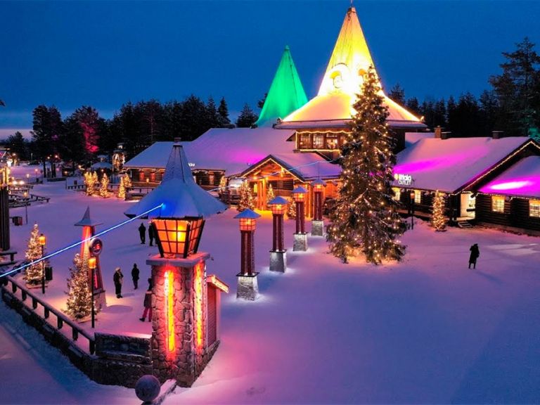 Visit Santa Claus Village.