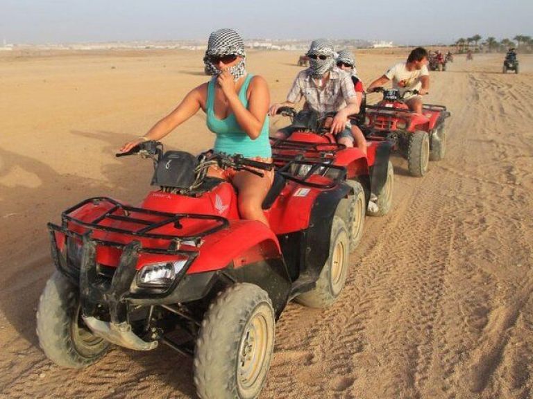 3 Hours by Quad Bike Amazing Safari and Camel Ride With Transfer - Hurghada.