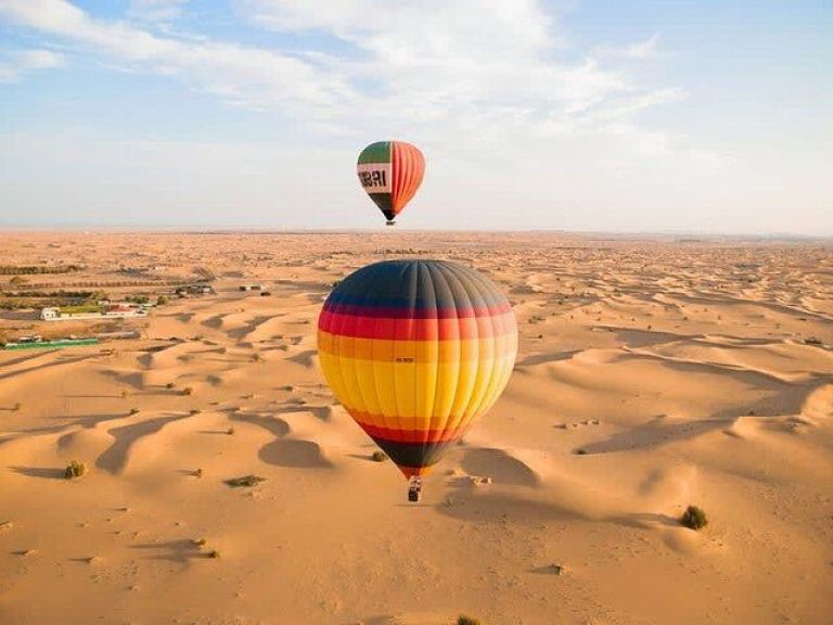 Hot Air balloon Dubai Morning Tour.