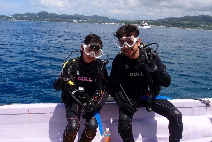 【OKINAWA / Minna Island / Sesoko Island】Boat Trial Dive ( 2 Dives ).