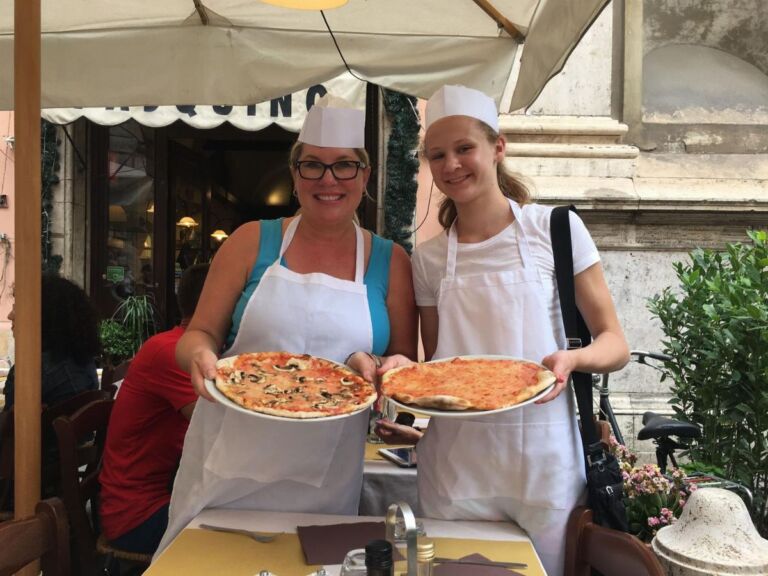 Make Your Own Pizza in Rome: Learn how to make a classic Italian pizza in our workshop with a local chef: attend with us a pizza making class in Rome.