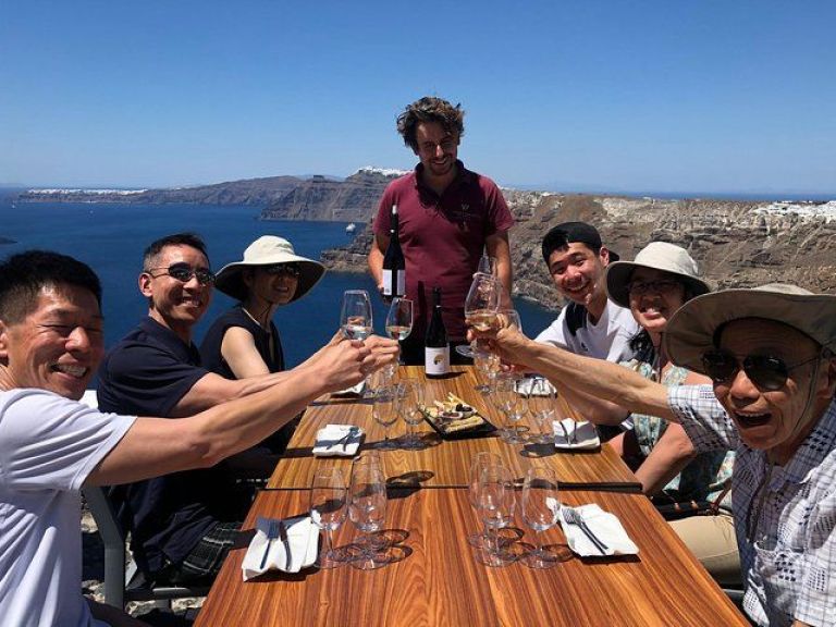 The Art of Wine - A Real taste of Santorini.