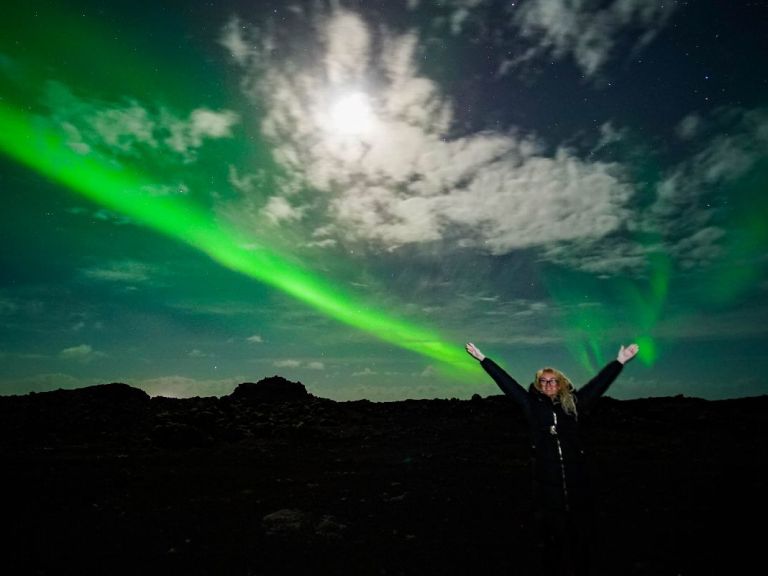 Northern lights tour - Jump aboard a private tour with an exceptional success rate for northern lights sightings during your trip to Iceland. Our team of guides always aims to get that important sighting and the Instagram shot of you with the aurora in the back round so you can share with family and friends.