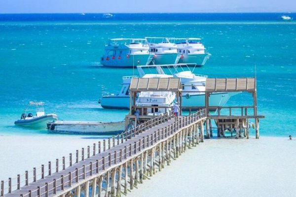 Orange Bay Island VIP Full Day Snorkeling Sea Trip and Water Sports – Hurghada