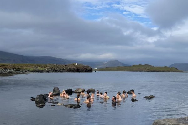 Hvammsvík Natural Hot Springs