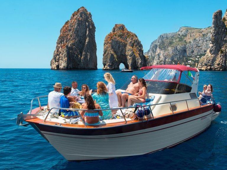 Capri Boat Tour Cruise from Sorrento.