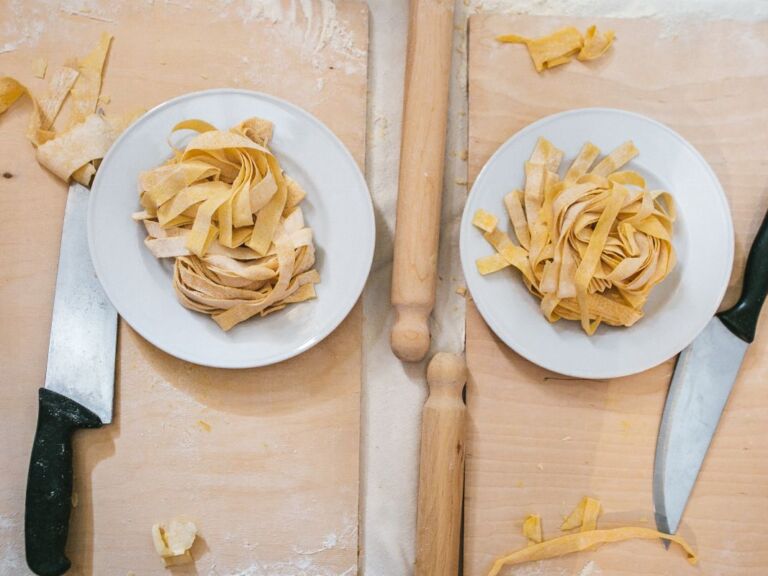 Pasta Class - Fettuccine & Maltagliati Making in Rome. During this experience Fettuccine & maltagliati Making in Rome, learn how to make Italian homemade pasta! Discover all the secrets of the dough, from the flour to the cutting.