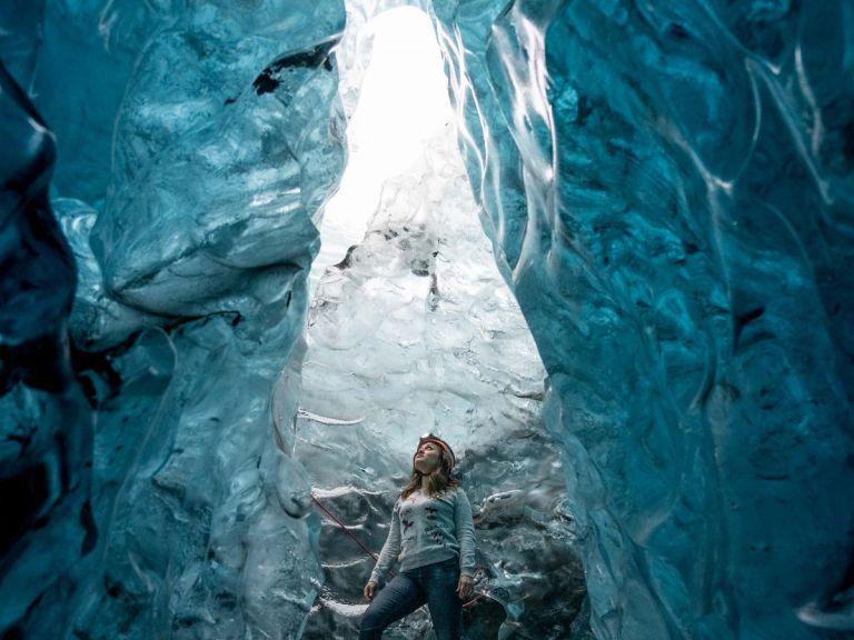 Ice Cave Tour.