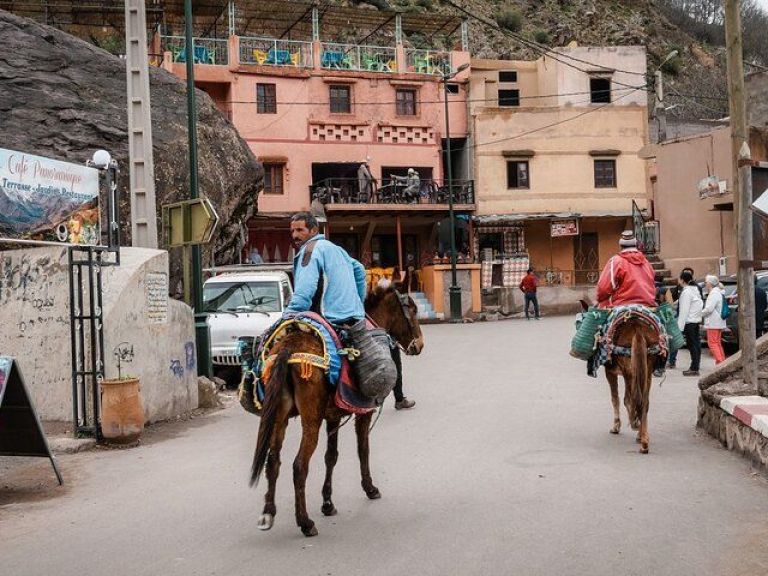Tour from Marrakech to Agafay Desert Sunset & Camel ride.