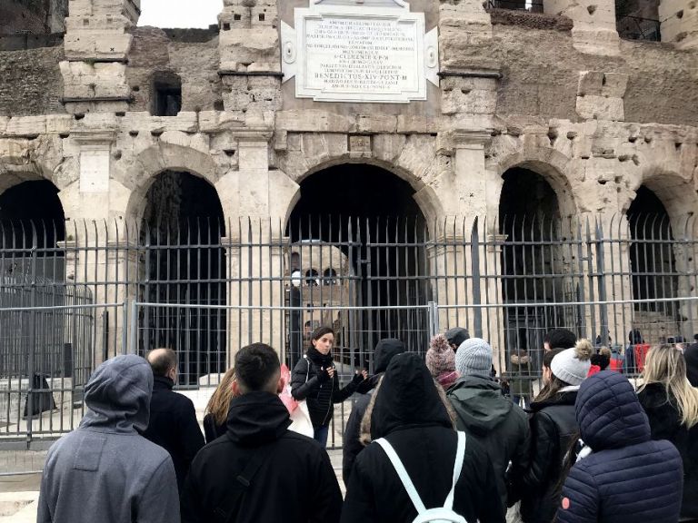 Colosseum and Ancient Rome Small Group Tour.